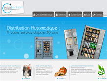 Tablet Screenshot of distributeurs-automatiques.fr